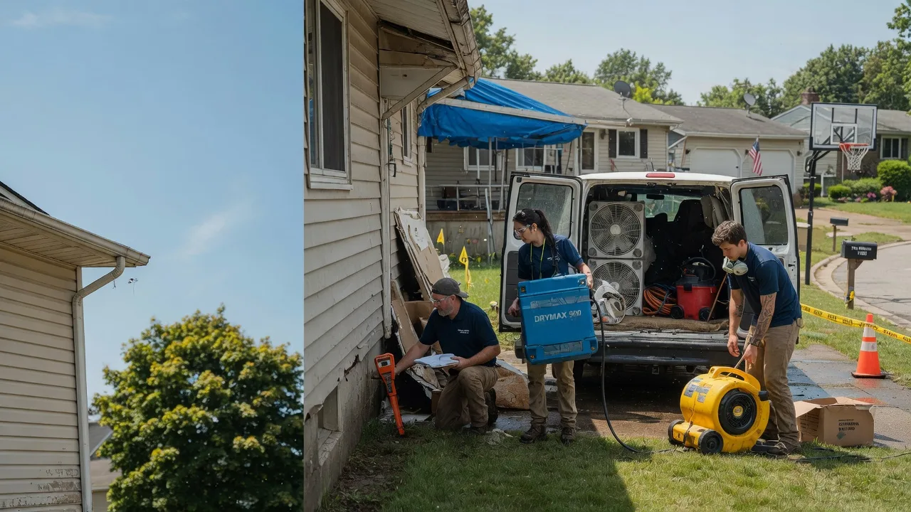 Ceiling Leak Cleanup in Paxton, IN near me