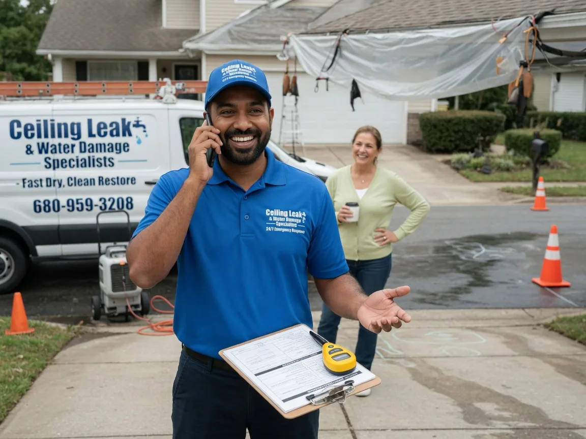 Ceiling Leak Cleanup Paxton, IN FAQs